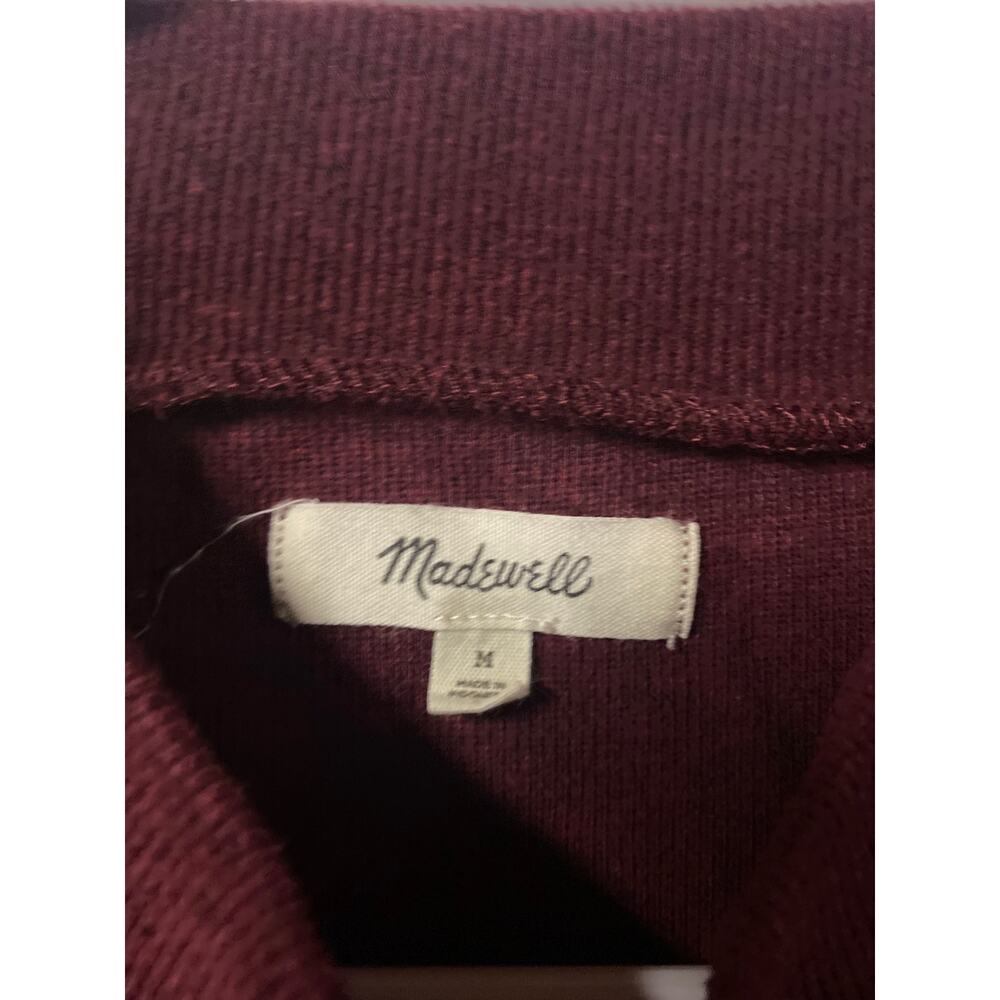 Madewell Women's (Re)Source Plush Sleeve Top Size Medium - Picture 6 of 9